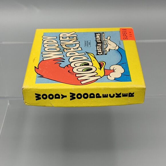 Vtg Super 8 Film Woody Woodpecker Misguided Missile Castle Films B & W Untested - Picture 6 of 8